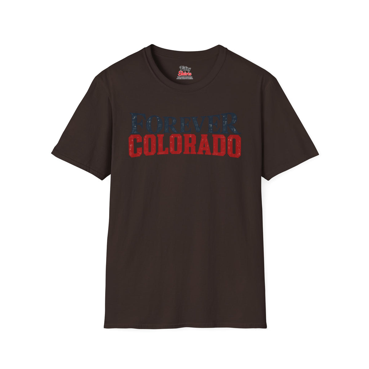 Forever Colorado Unisex Softstyle T Shirt State Name Graphic Tee