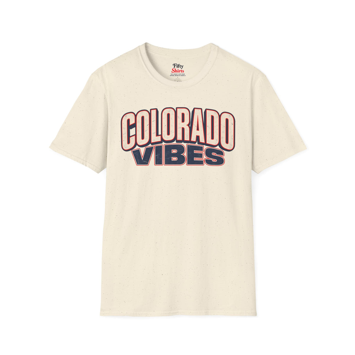 Colorado Vibes Unisex Softstyle T Shirt State Name Graphic Tee