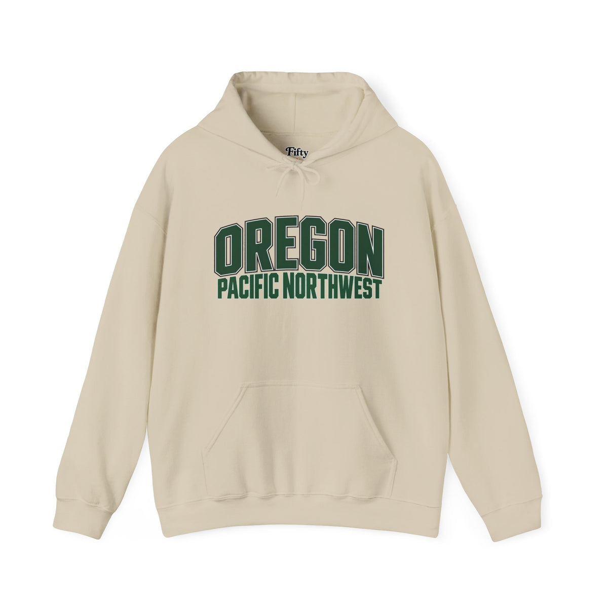 Oregon Pacific Northwest Unisex Hoodie State Name Graphic