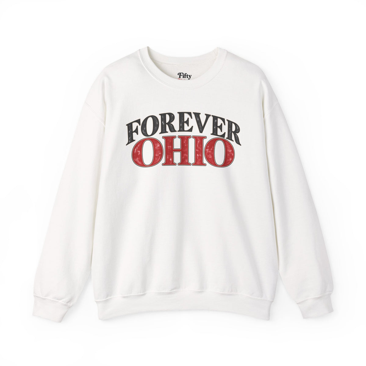 Forever Ohio Unisex Crewneck Sweatshirt State Name Graphic