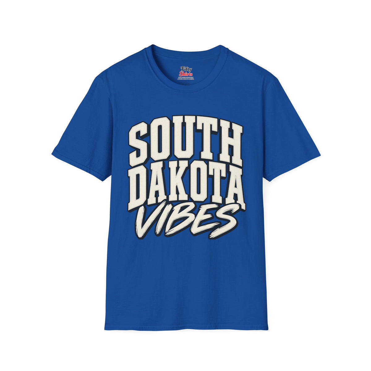 South Dakota Vibes Unisex Softstyle T Shirt State Name Graphic Tee