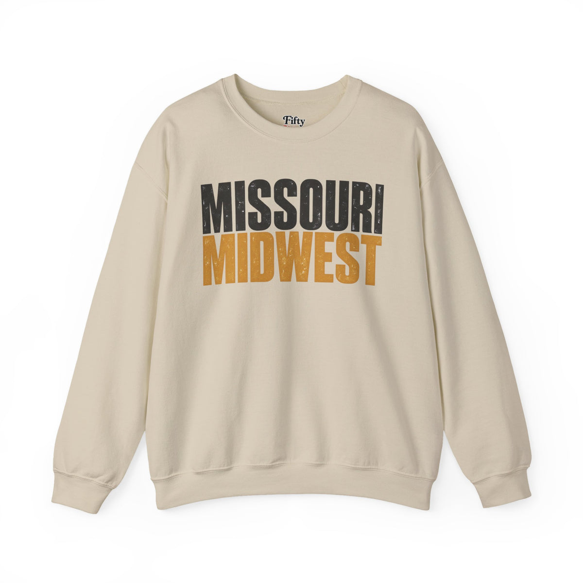 Missouri Midwest Unisex Crewneck Sweatshirt State Name Graphic