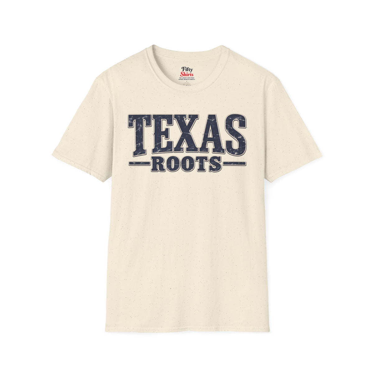 Texas Roots Unisex Softstyle T Shirt State Name Graphic Tee
