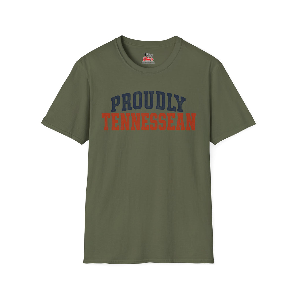 Proudly Tennessean Tennessee Unisex Softstyle T Shirt State Name Graphic Tee