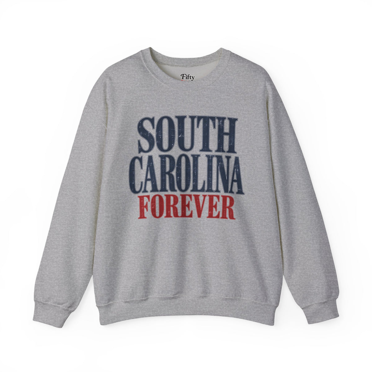 South Carolina Forever Unisex Crewneck Sweatshirt State Name Graphic
