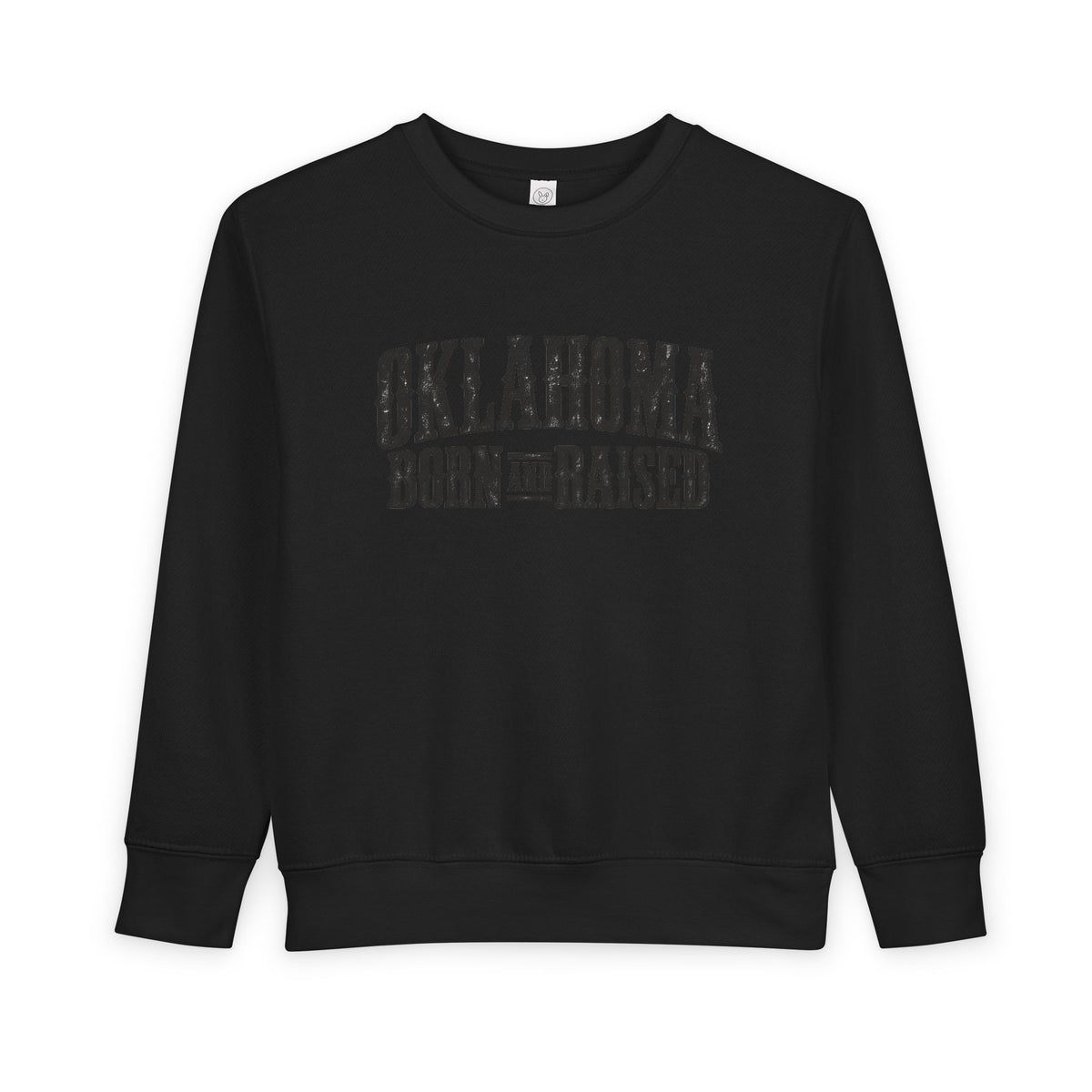 Oklahoma Born and Raised Western Heritage Unisex Toddler Sweatshirt