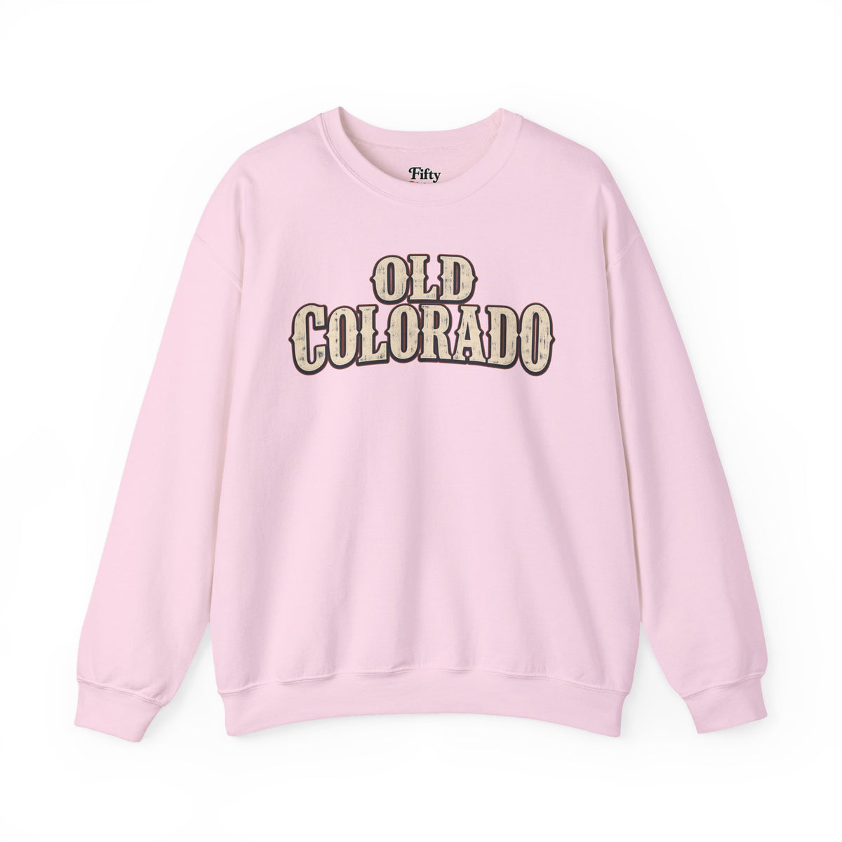 Old Colorado Unisex Crewneck Sweatshirt State Name Graphic