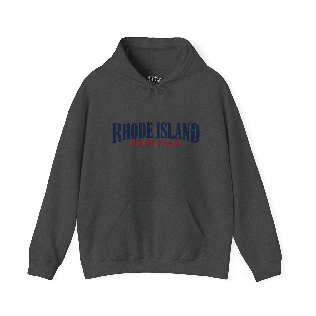 Rhode Island Heritage Unisex Hoodie State Name Graphic