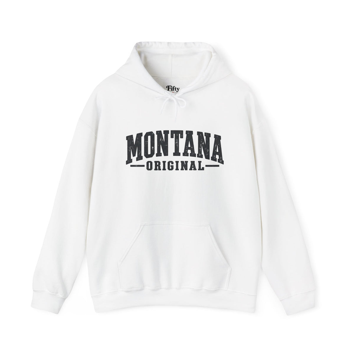 Montana Original Unisex Hoodie State Name Graphic