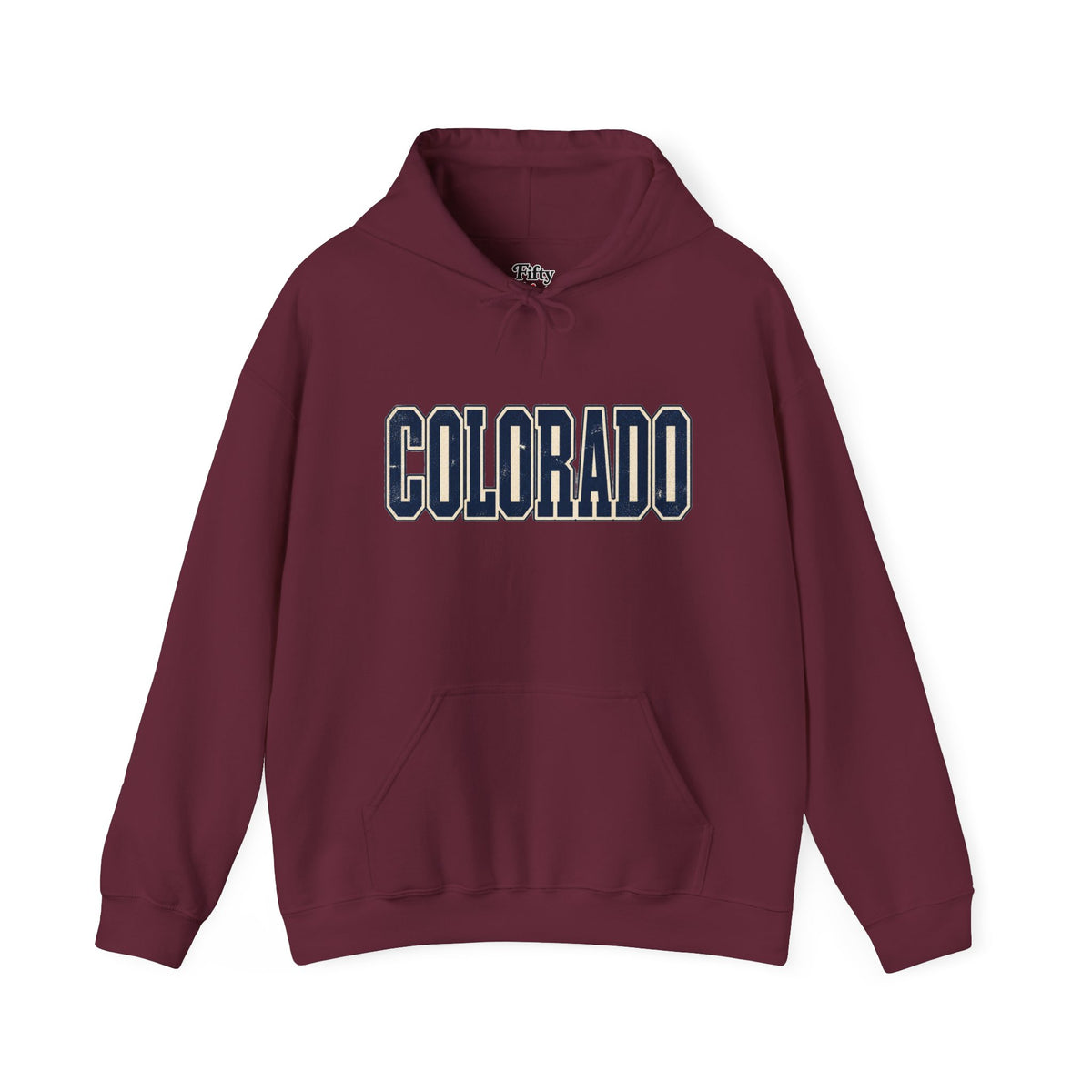 Colorado Unisex Hoodie State Name Graphic