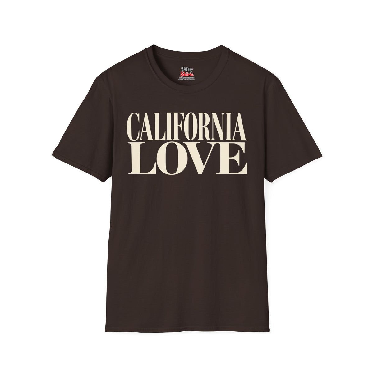 California Love Unisex Softstyle T Shirt State Name Graphic Tee