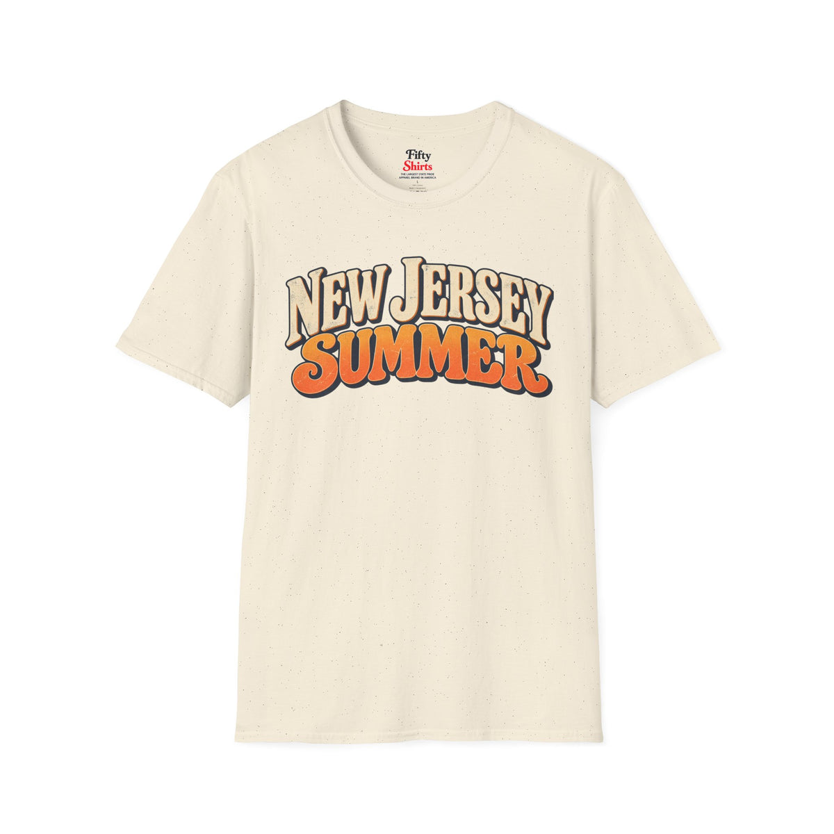 New Jersey Summer Unisex Softstyle T Shirt State Name Graphic Tee
