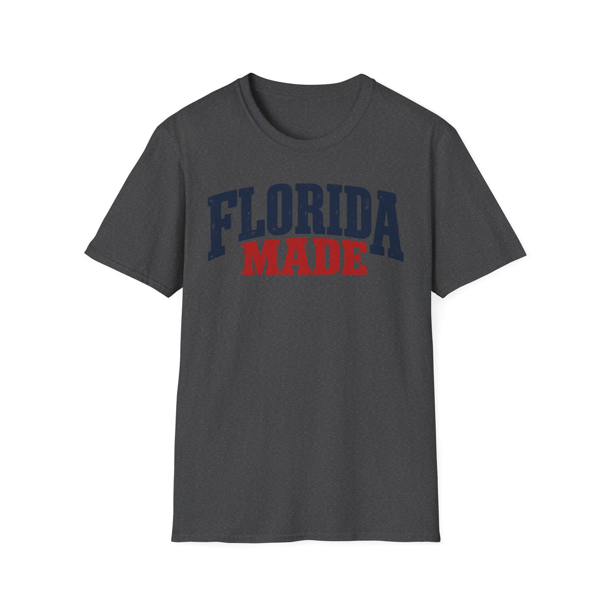 Florida Made Unisex Softstyle T Shirt State Name Graphic Tee