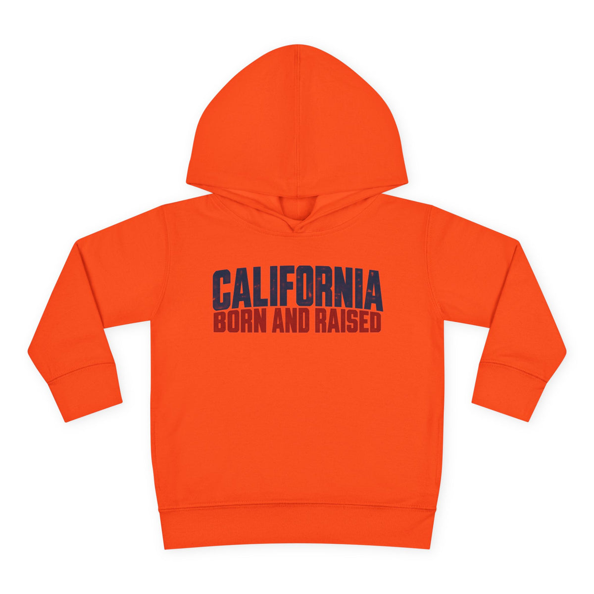 California Born and Raised Workwear Unisex Toddler Pullover Fleece Hoodie