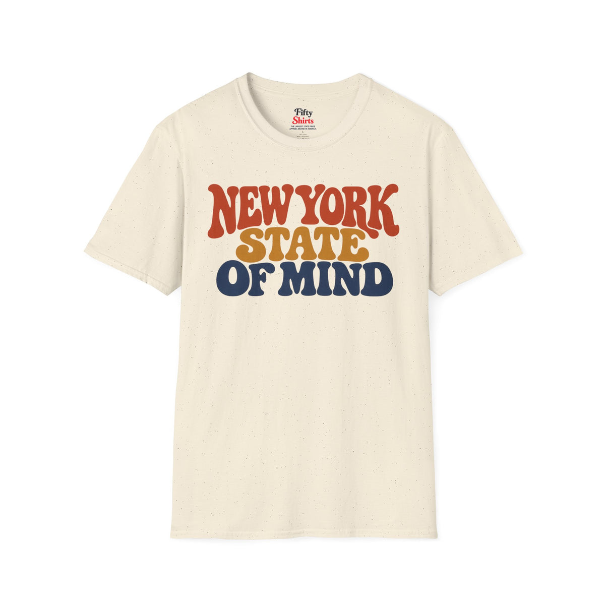 New York State Of Mind Unisex Softstyle T Shirt State Name Graphic Tee