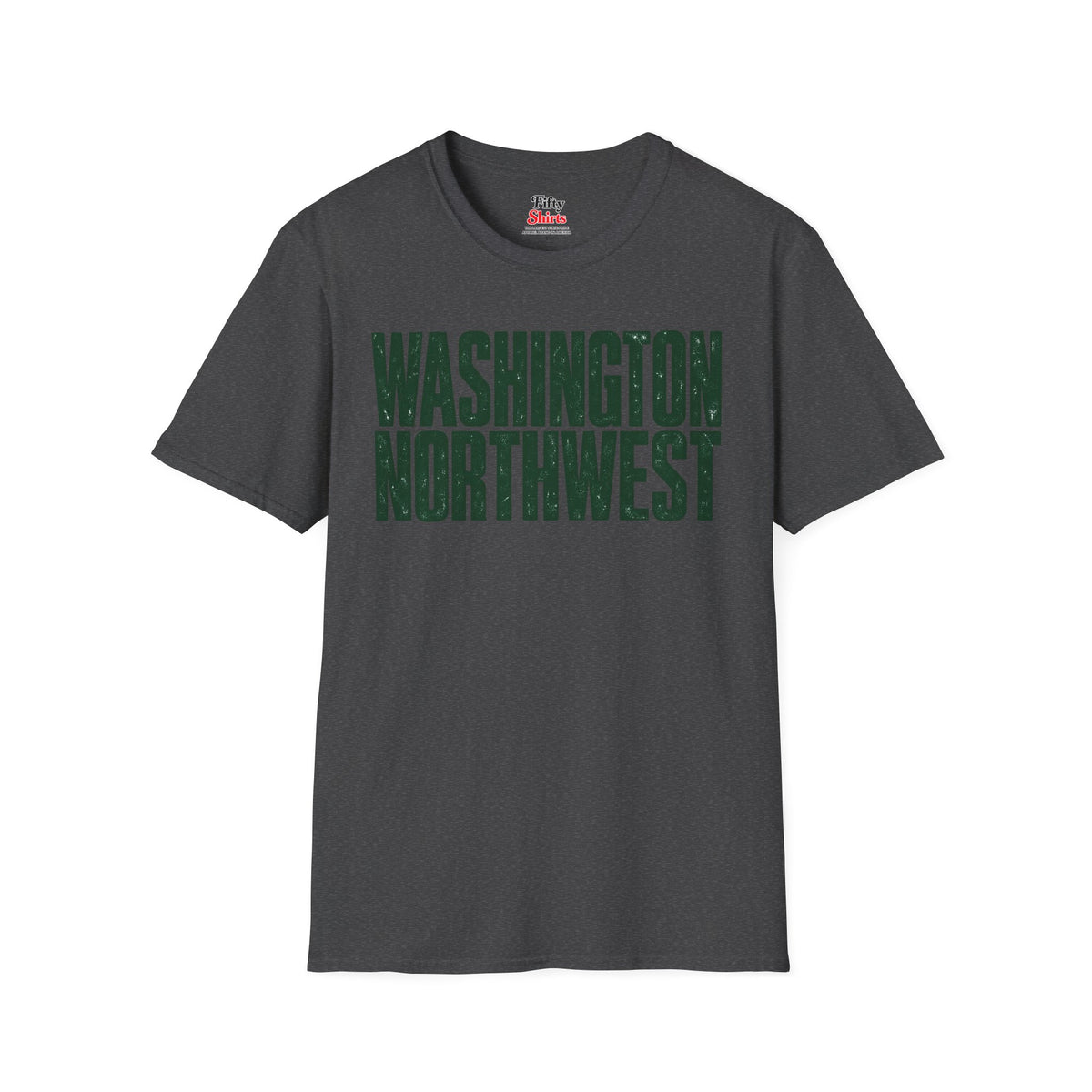 Washington Northwest Unisex Softstyle T Shirt State Name Graphic Tee