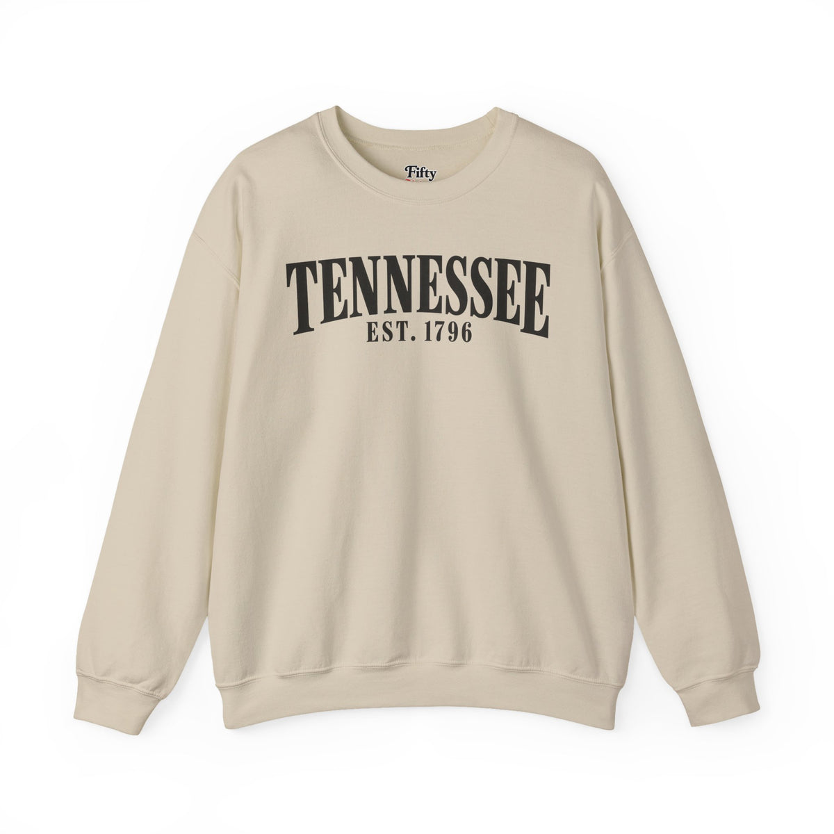 Tennessee Est.1796 Unisex Crewneck Sweatshirt State Name Graphic