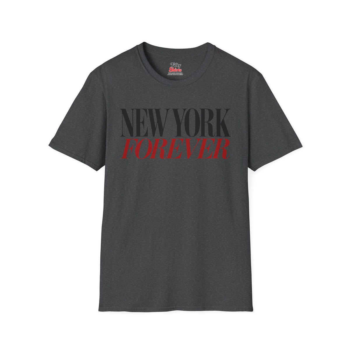 New York Forever Unisex Softstyle T Shirt State Name Graphic Tee