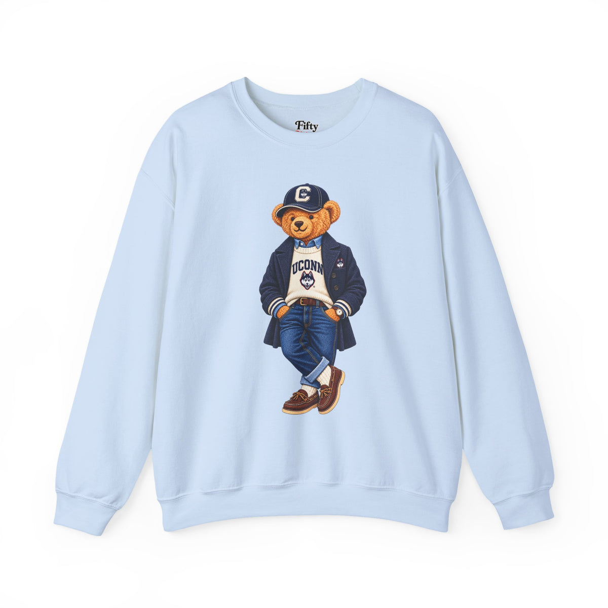 Connecticut- Game Day Teddy Bear Sweatshirt