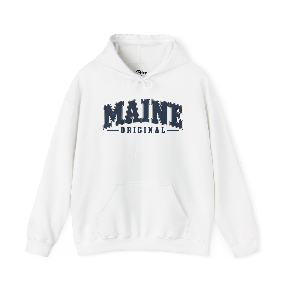 Maine Original Unisex Hoodie State Name Graphic