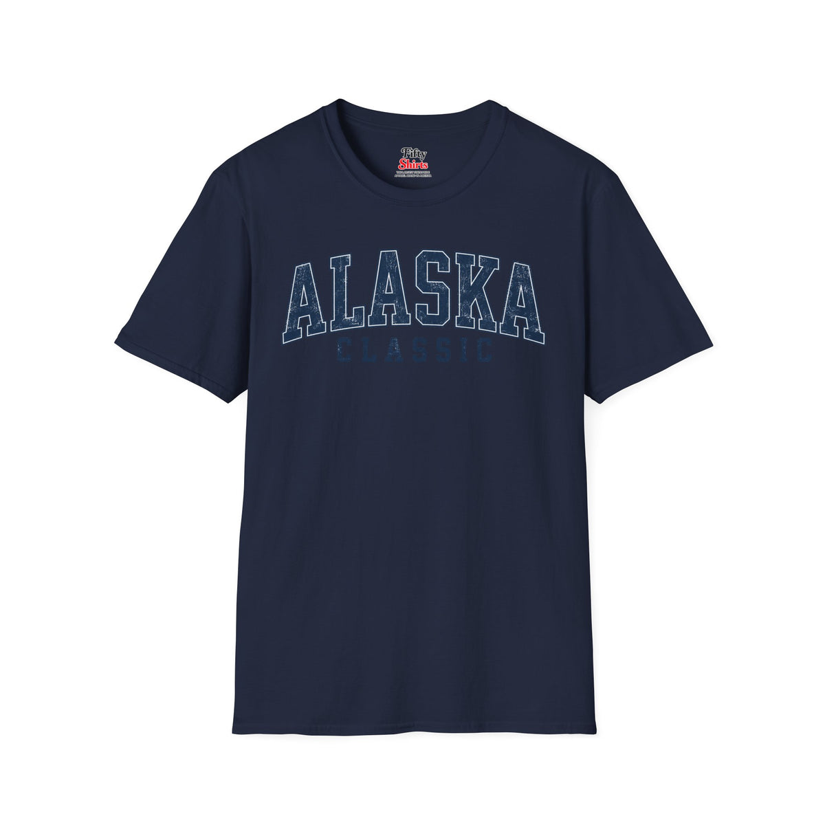 Alaska Classic Unisex Softstyle T Shirt State Name Graphic Tee