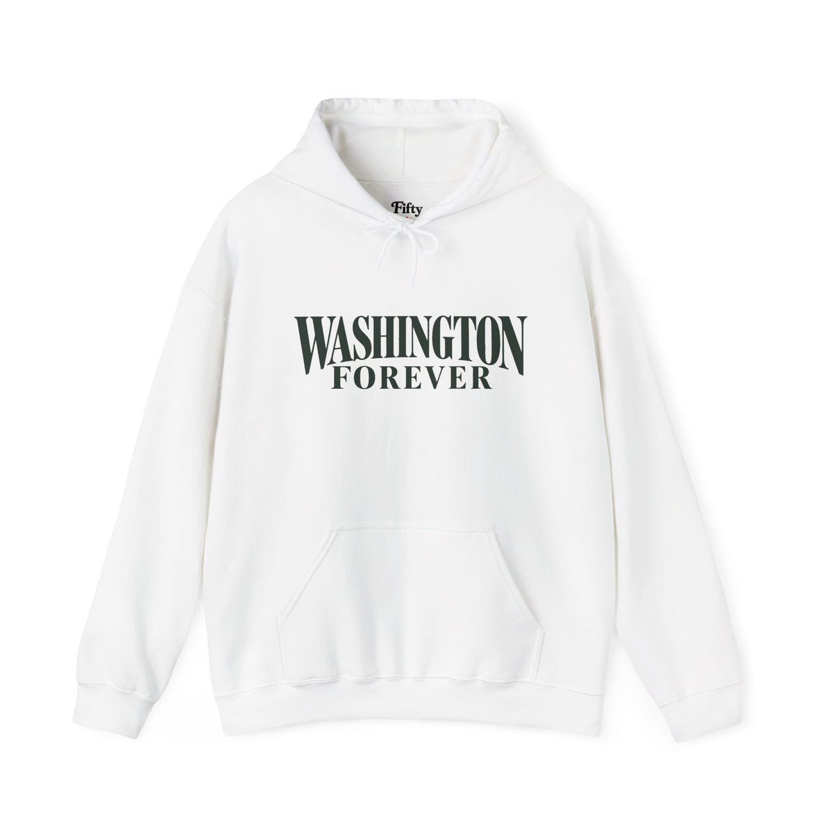 Washington Forever Unisex Hoodie State Name Graphic