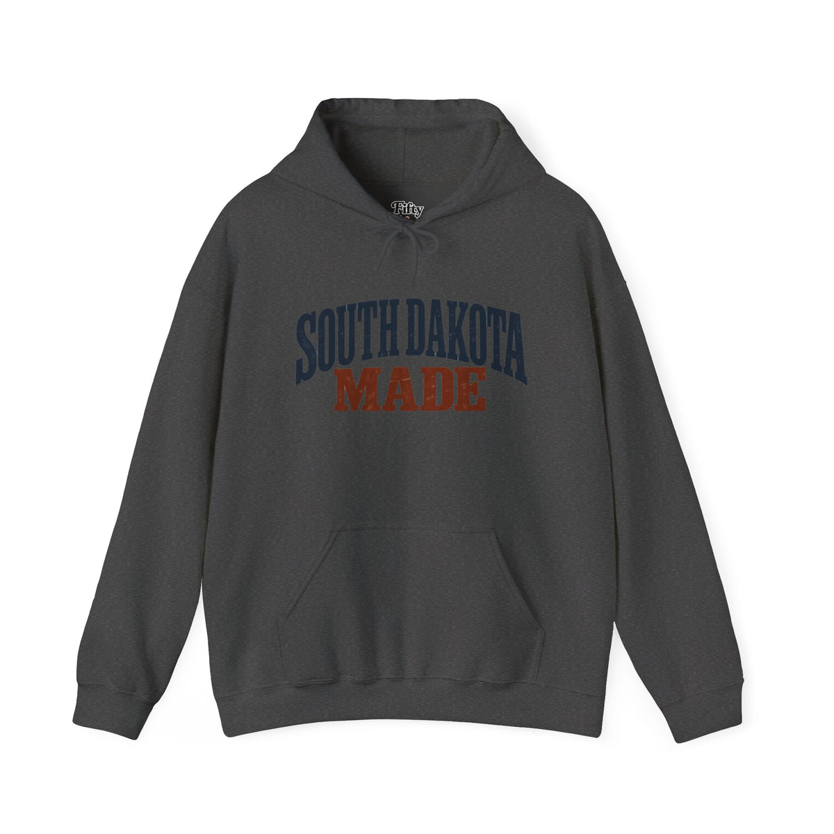 South Dakota Made Unisex Hoodie State Name Graphic