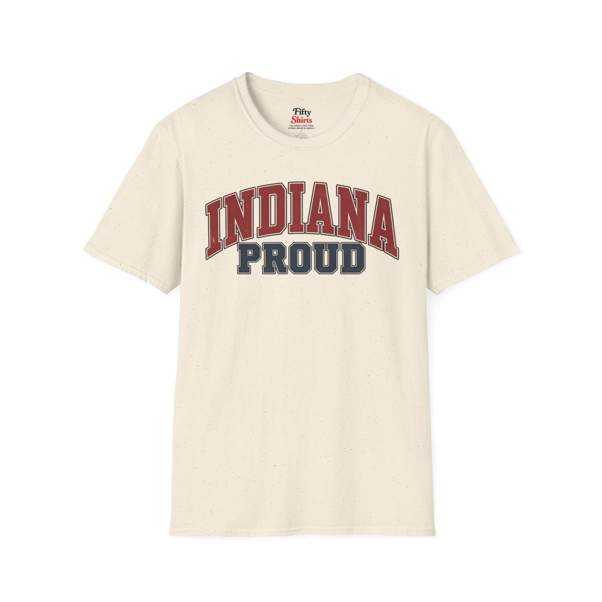 Indiana Proud Unisex Softstyle T Shirt State Name Graphic Tee