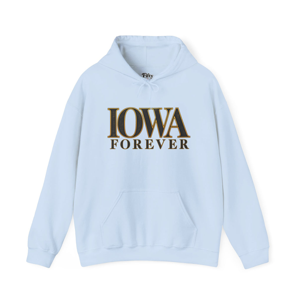 Iowa Forever Unisex Hoodie State Name Graphic
