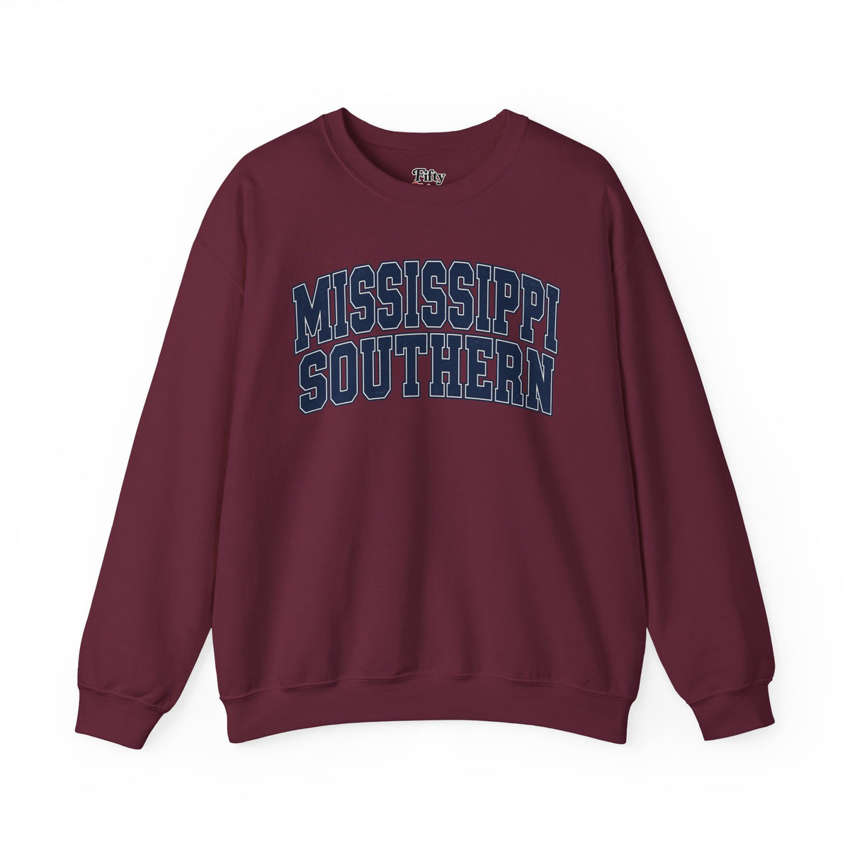 Mississippi Southern Unisex Crewneck Sweatshirt State Name Graphic