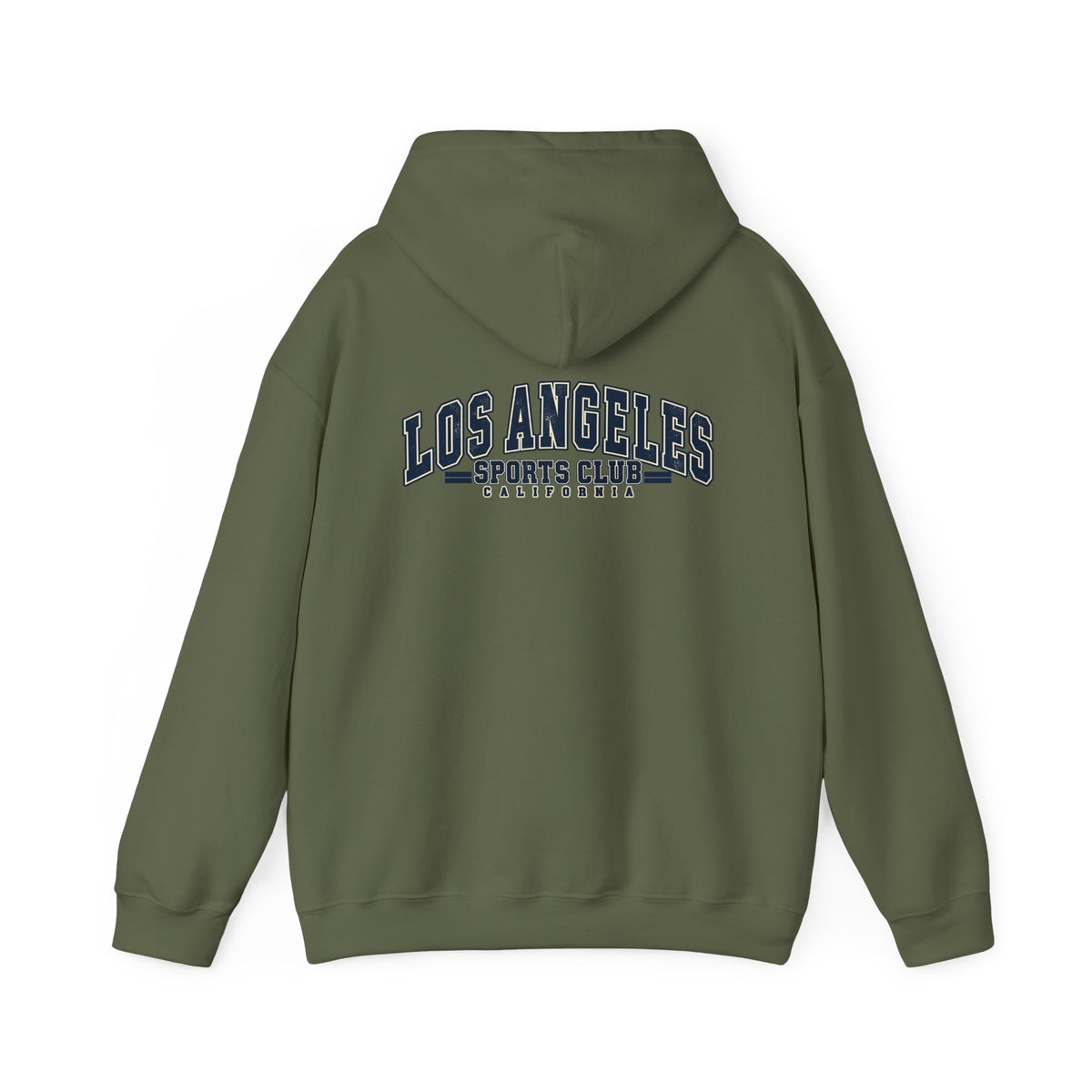 Distressed Los Angeles Sports Club Logo Unisex Hoodie Graphic