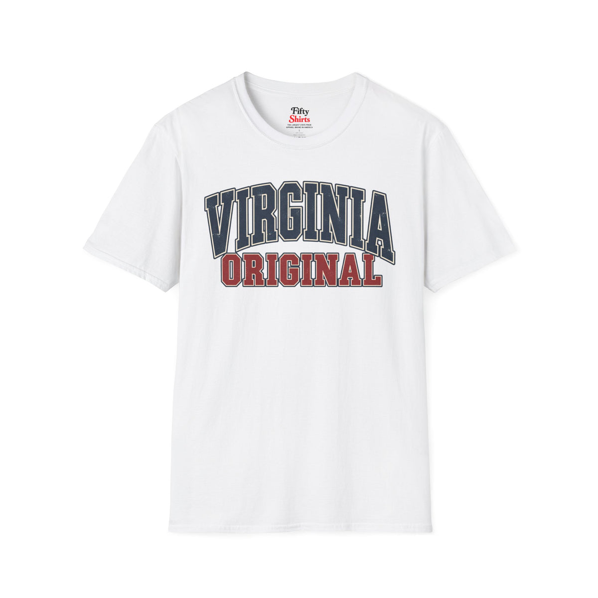 Virginia Original Unisex Softstyle T Shirt State Name Graphic Tee