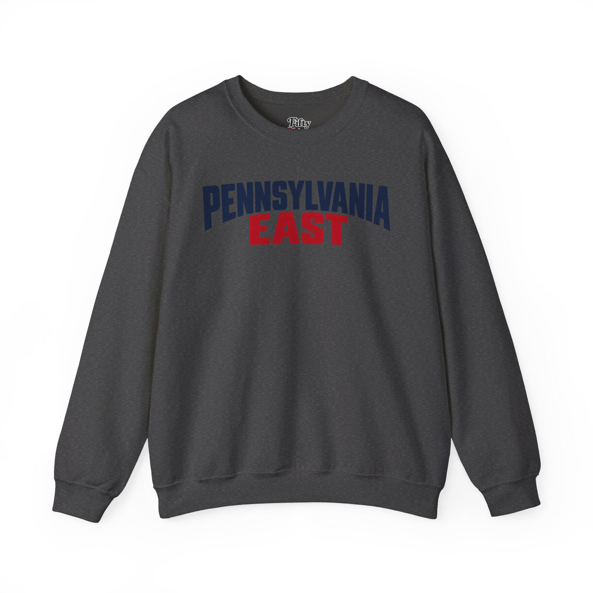 Pennsylvania East Unisex Crewneck Sweatshirt State Name Graphic