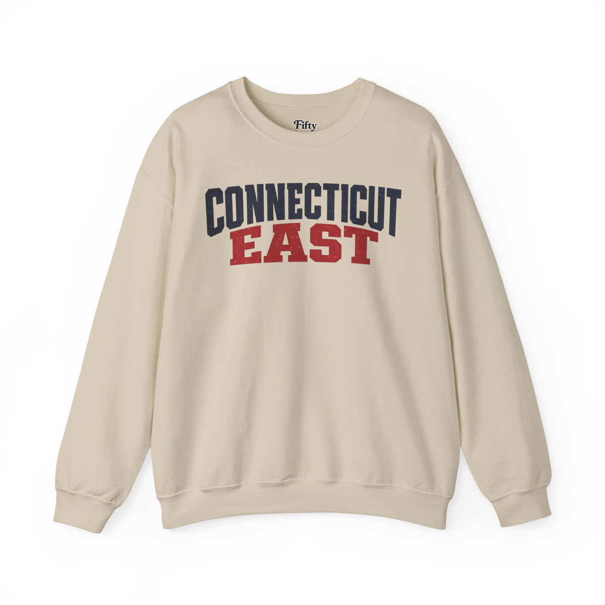 Connecticut East Unisex Crewneck Sweatshirt State Name Graphic