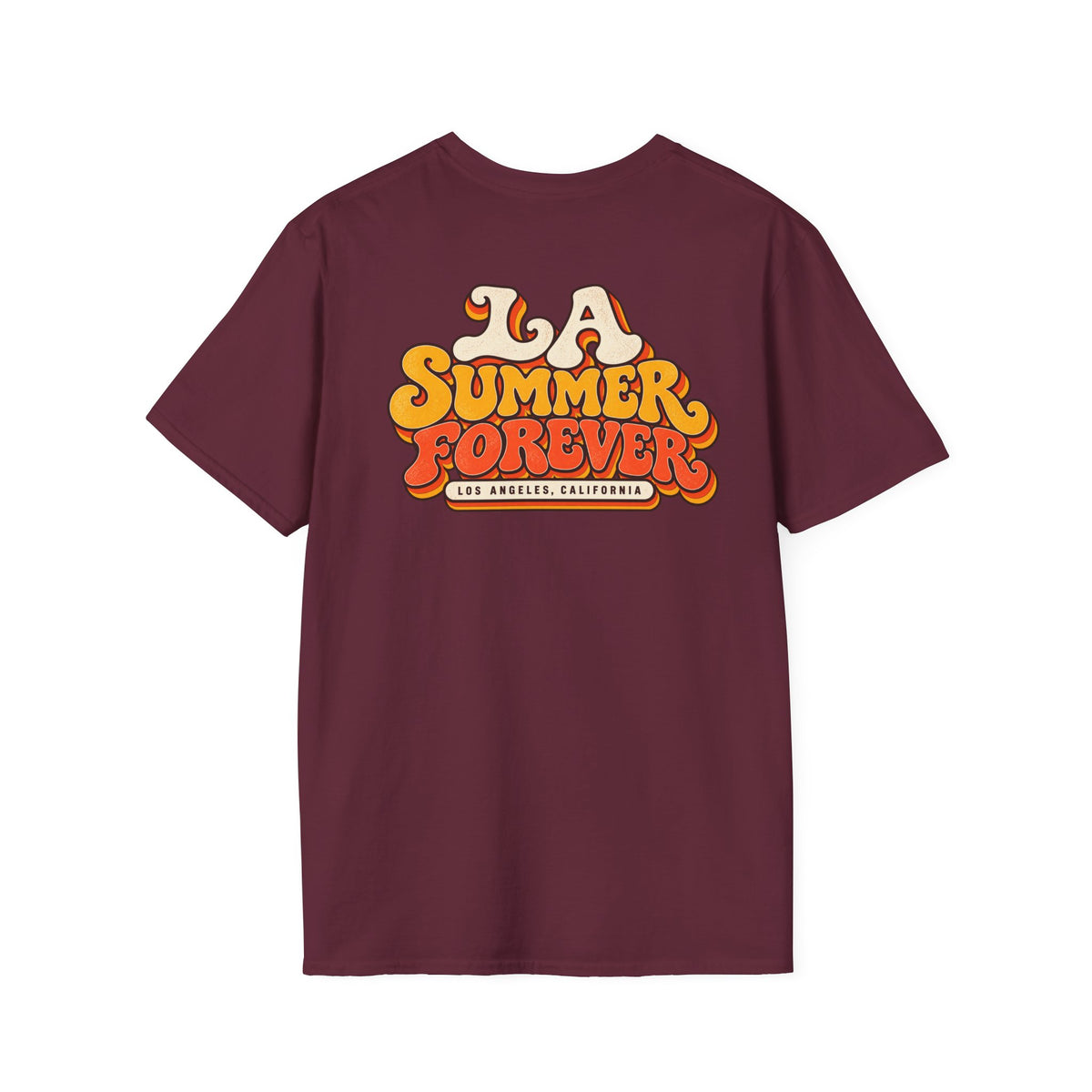 LA Summer Forever Los Angeles Unisex Softstyle Graphic Tee