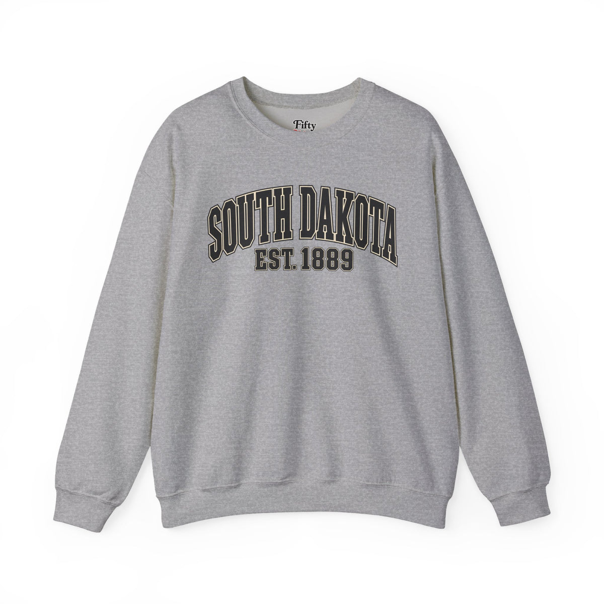 South Dakota Est. 1889 Unisex Crewneck Sweatshirt State Name Graphic