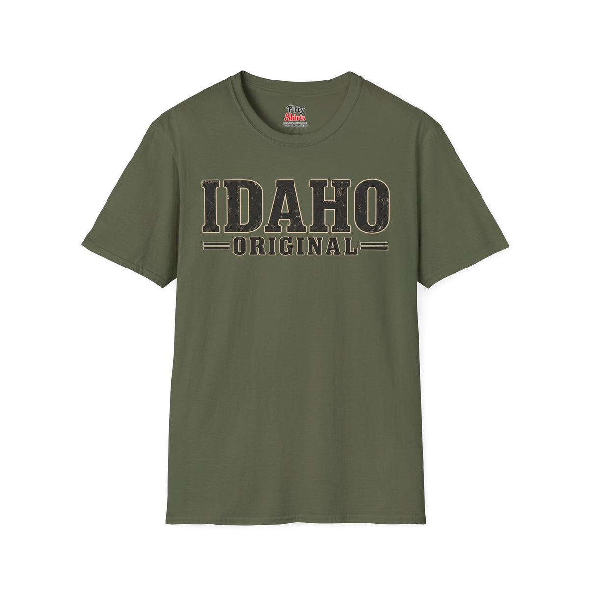 Idaho Original Unisex Softstyle T Shirt State Name Graphic Tee