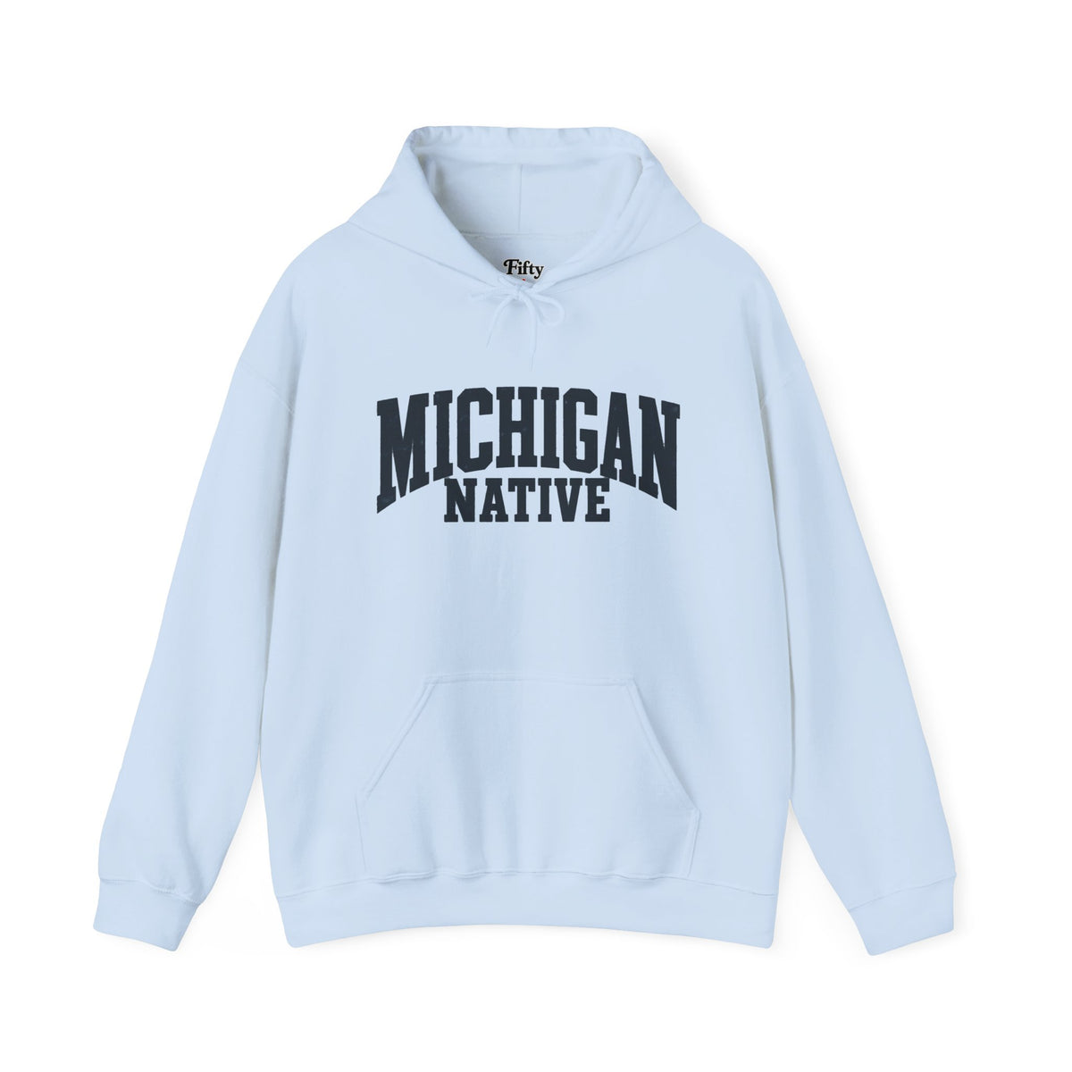 Michigan Native Unisex Hoodie State Name Graphic