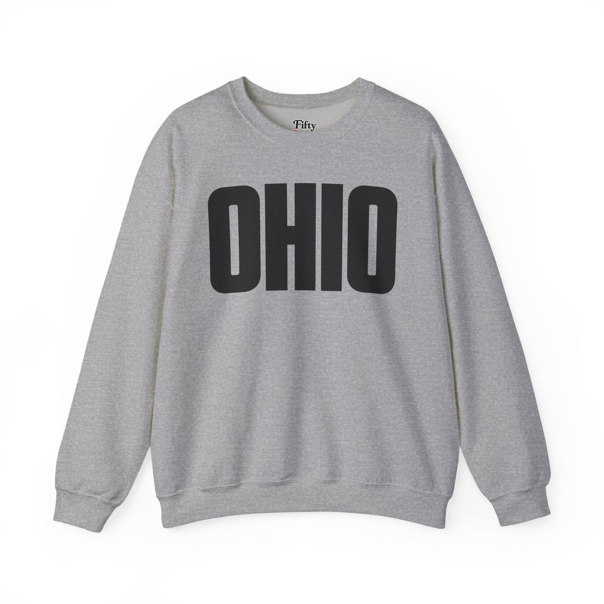 Ohio Unisex Crewneck Sweatshirt State Name Graphic