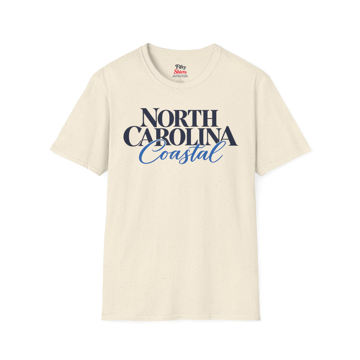 North Carolina Coastal Unisex Softstyle T Shirt State Name Graphic Tee