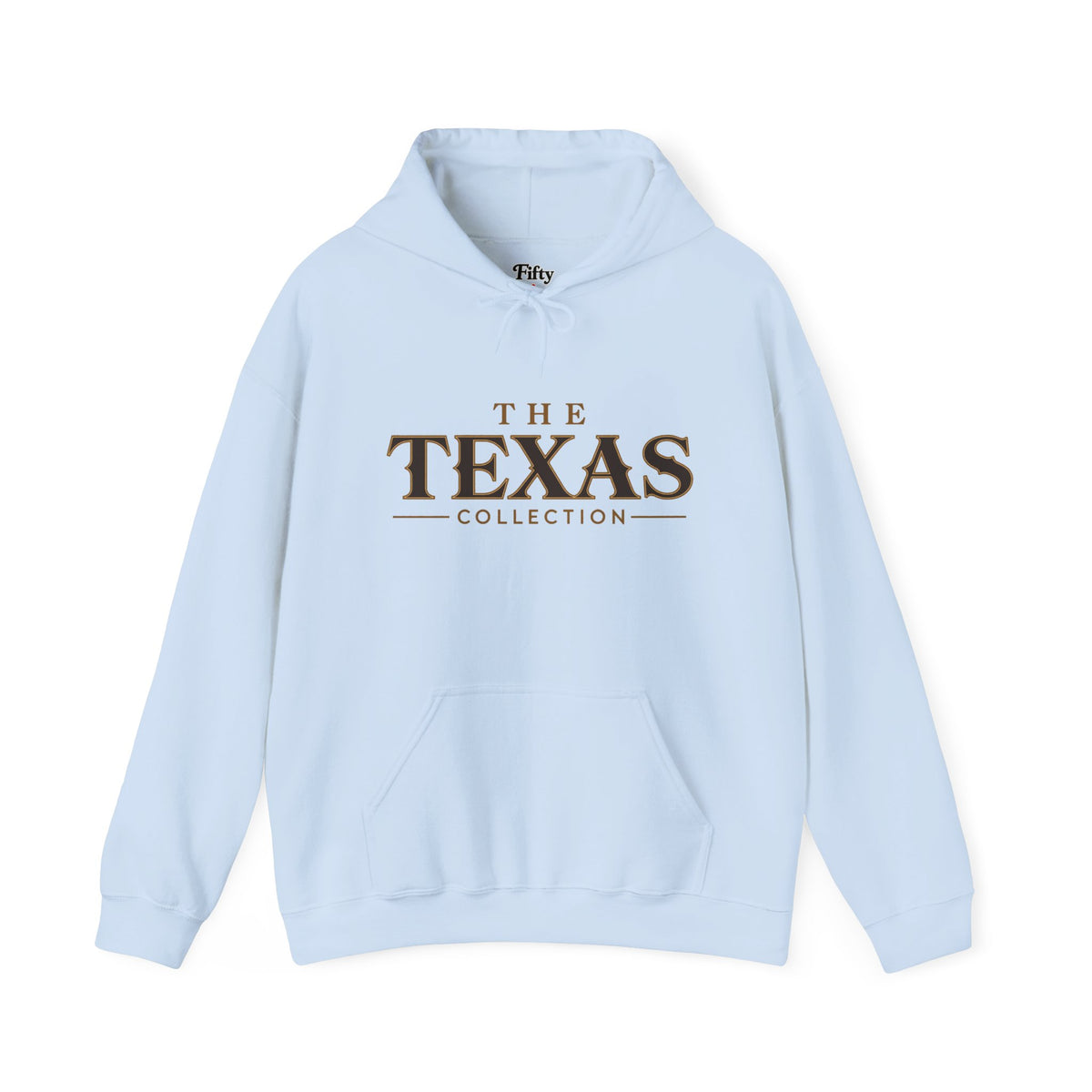 The Texas Collection Unisex Hoodie State Name Graphic