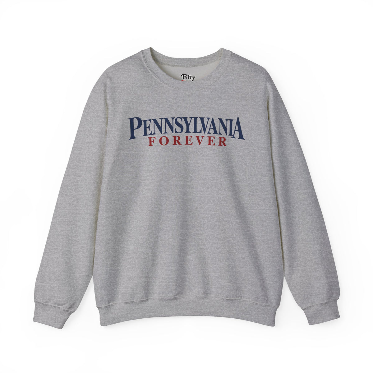 Pennsylvania Forever Unisex Crewneck Sweatshirt State Name Graphic