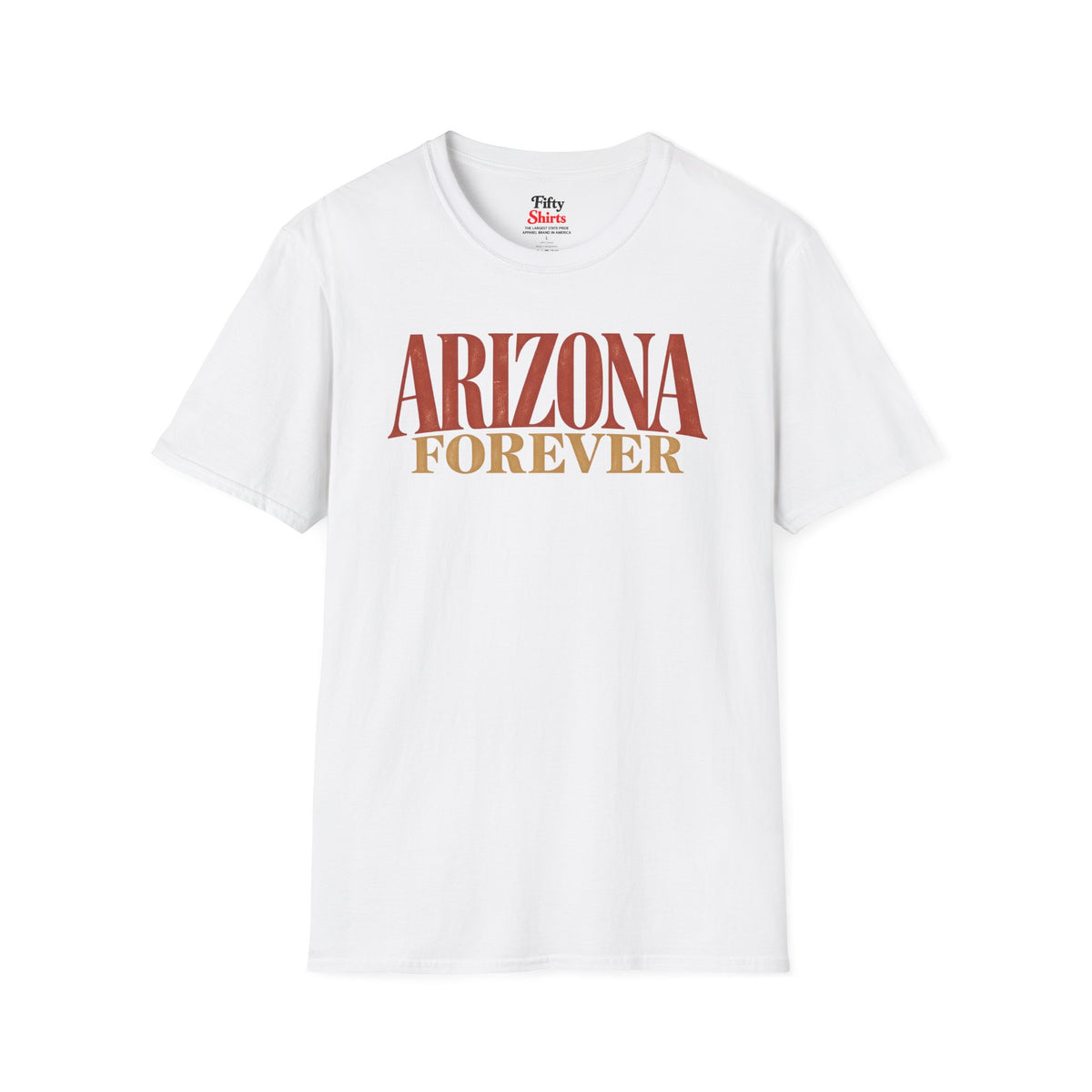 Arizona Forever Unisex Softstyle T Shirt State Name Graphic Tee