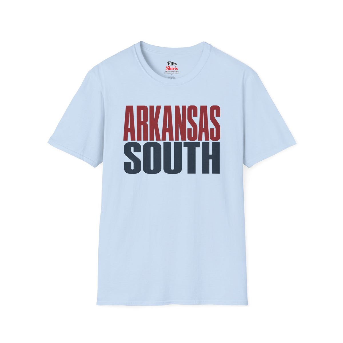 Arkansas South Unisex Softstyle T Shirt State Name Graphic Tee