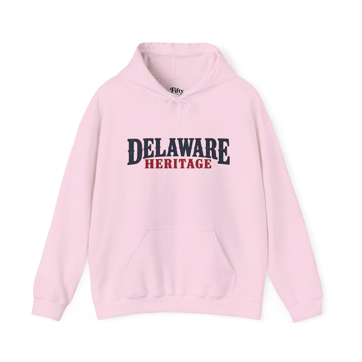 Delaware Heritage Unisex Hoodie State Name Graphic