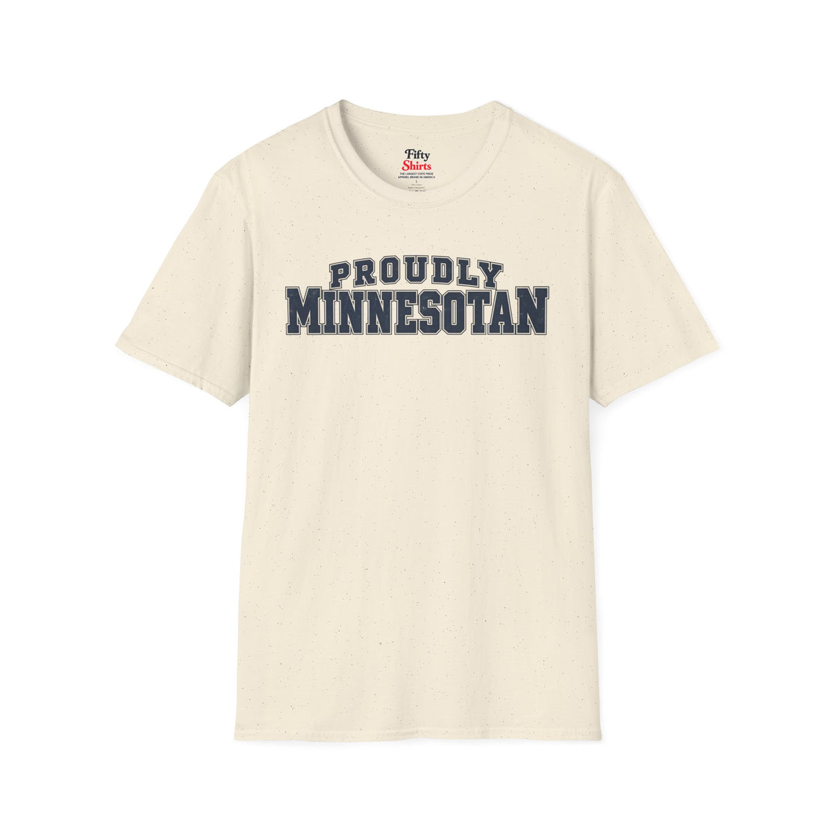 Proudly Minnesotan Unisex Softstyle T Shirt State Name Graphic Tee
