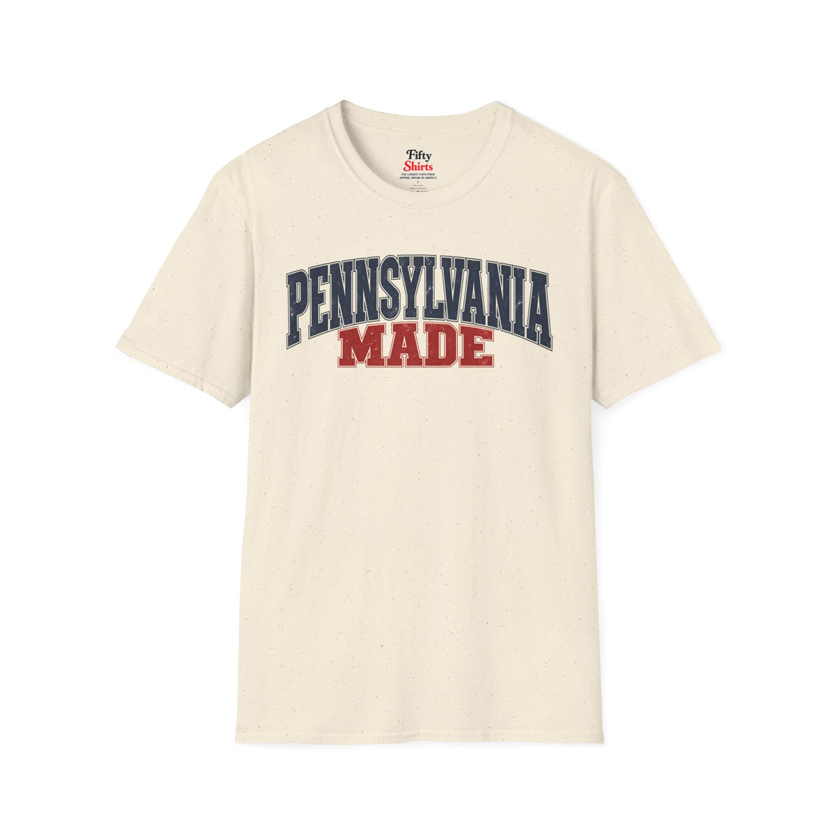 Pennsylvania Made Unisex Softstyle T Shirt State Name Graphic Tee