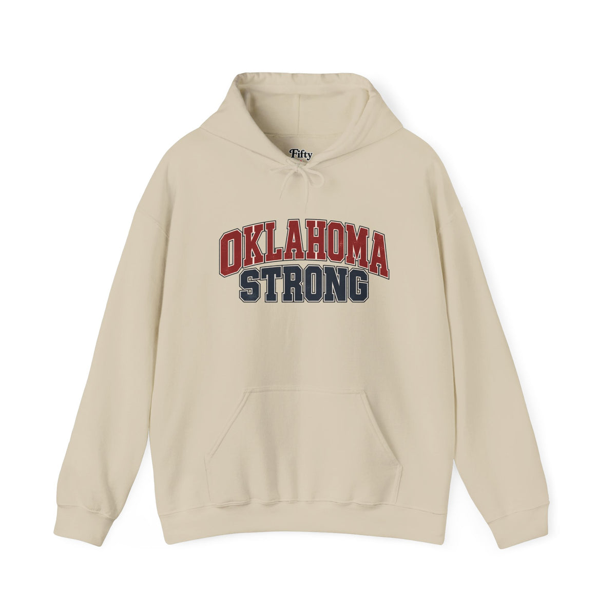 Oklahoma Strong Unisex Hoodie State Name Graphic