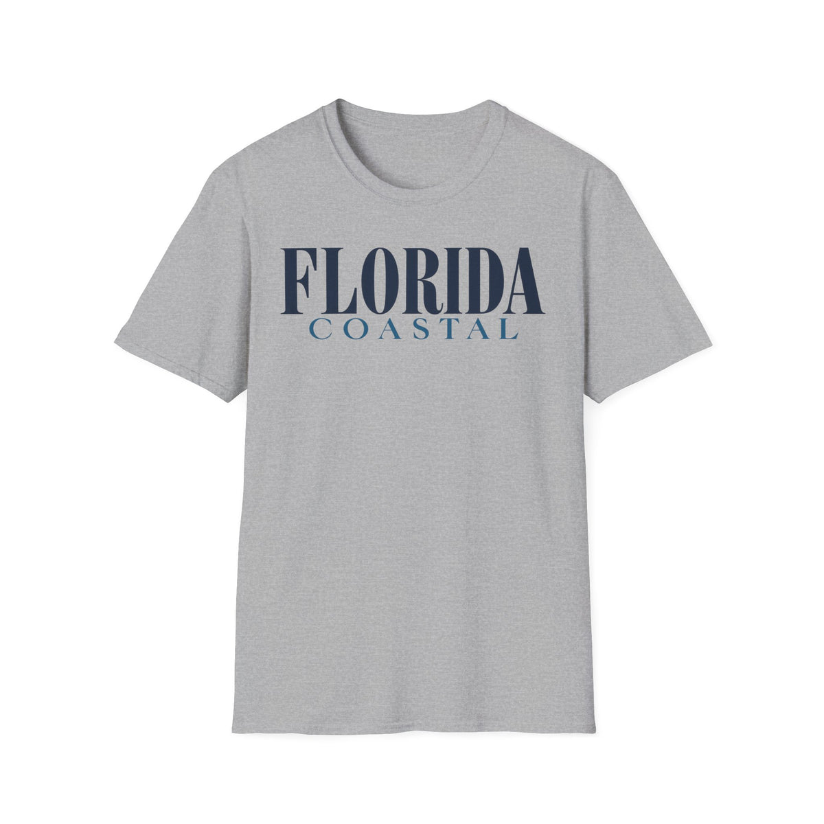 Florida Coastal Unisex Softstyle T Shirt State Name Graphic Tee