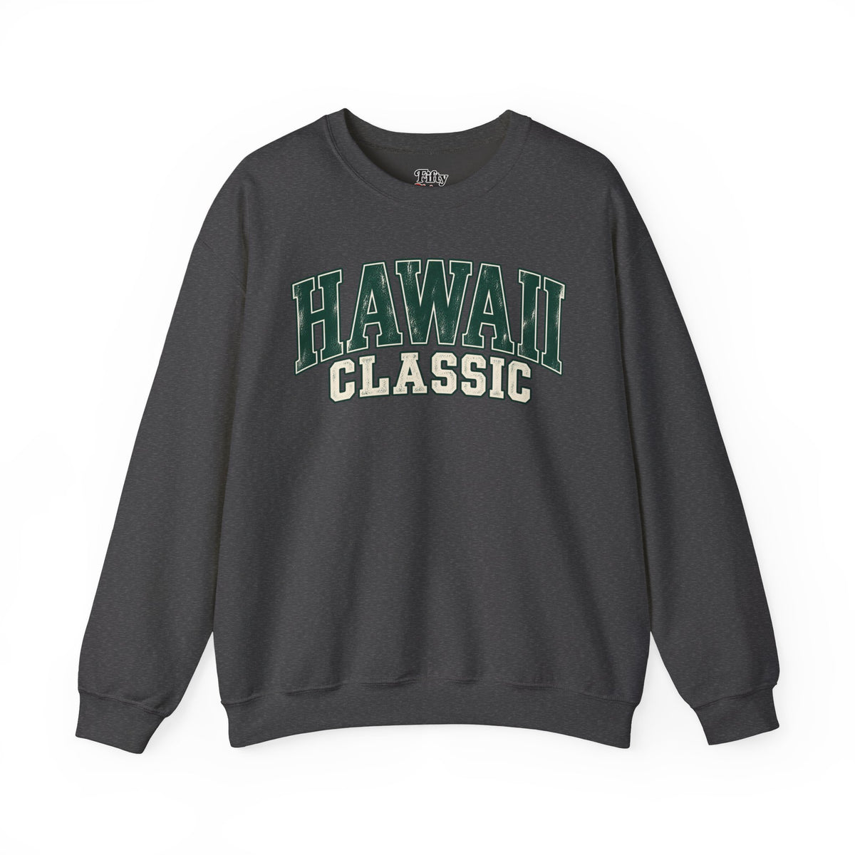 Hawaii Classic Unisex Crewneck Sweatshirt State Name Graphic